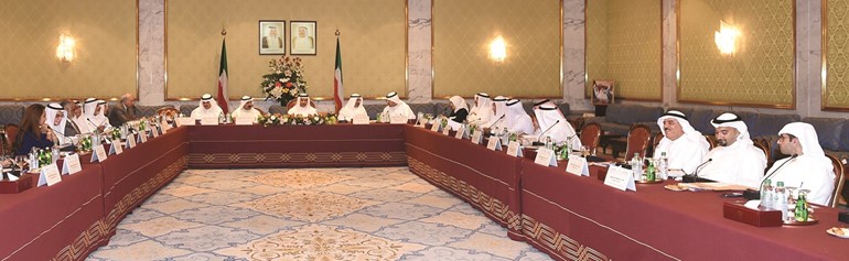 جانب من الاجتماع 