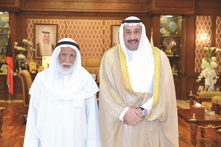 الشيخ فيصل الحمود وحمود الرومي
