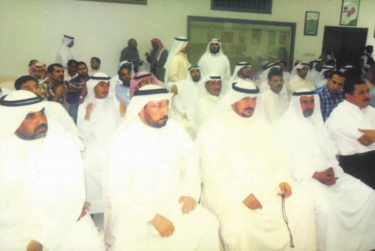 جانب من الحضور في الوفرة﻿