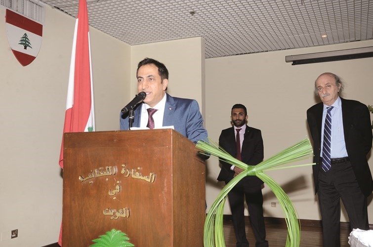 القائم بالاعمال اللبناني ماهر خير 