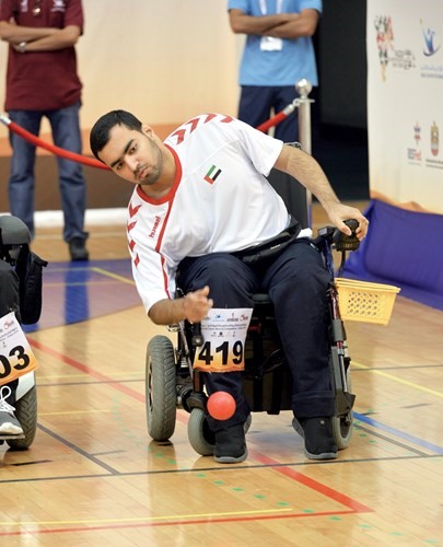 احد نجوم الامارات في البوتشيا 