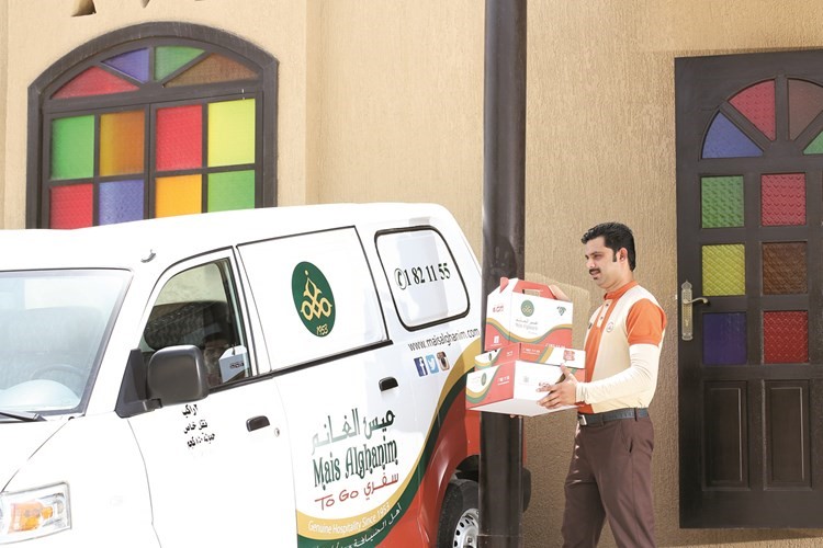 خدمة التوصيل المميزة من ميس الغانم