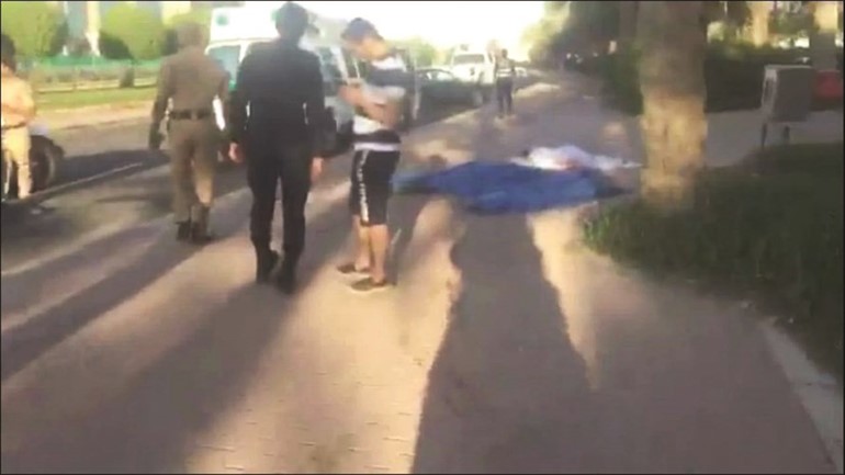 من موقع الحادث الاليم﻿