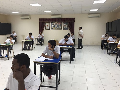 احدى لجان اختبارات الثانوية﻿