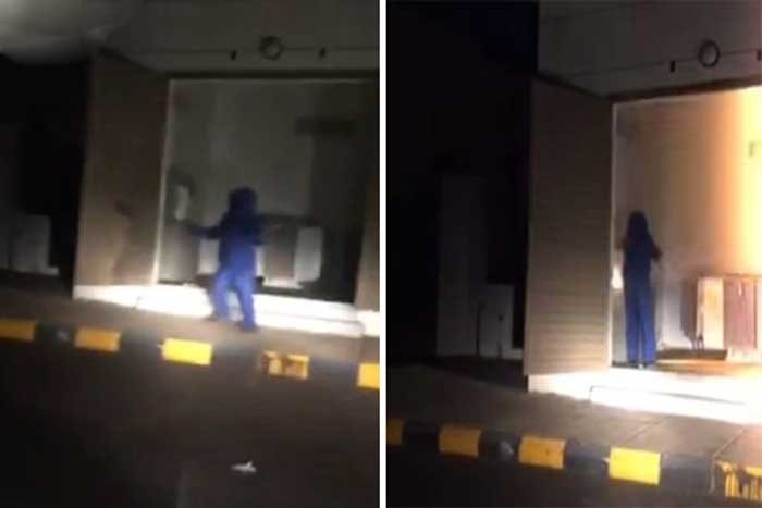 بالفيديو.. العناية الإلهيه تنقذ موظف بشركة الكهرباء من صعق مميت !