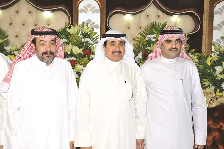 فلاح زعل وفرحان الوقيان يباركان