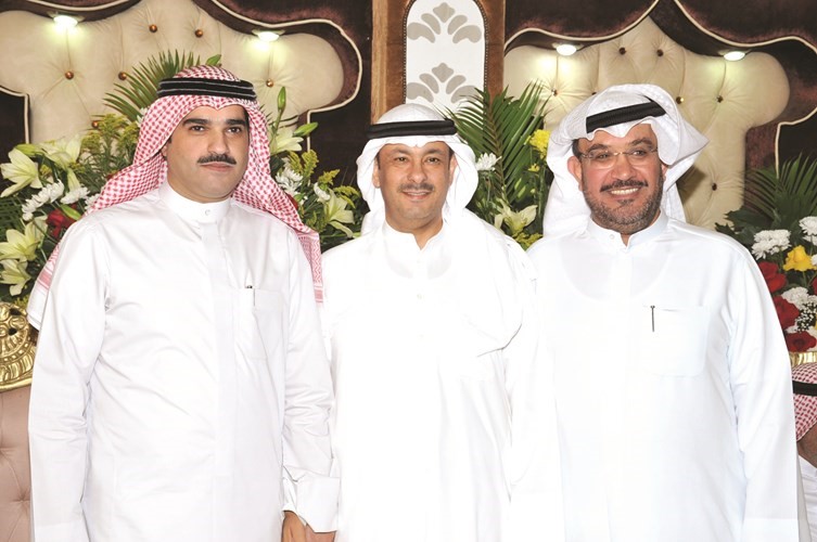 مرزوق الشمري واللواء محمد الفرحان يباركان