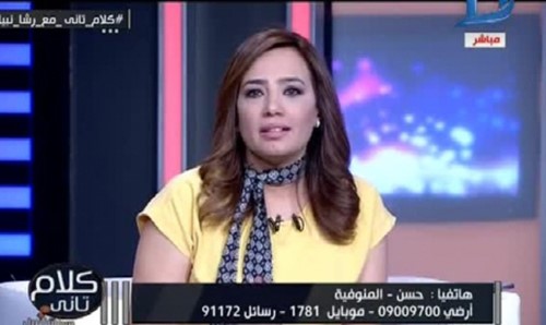 بالفيديو.. مذيعة مصرية تتحدث عن مناطق حساسة بالجسم على الهواء 