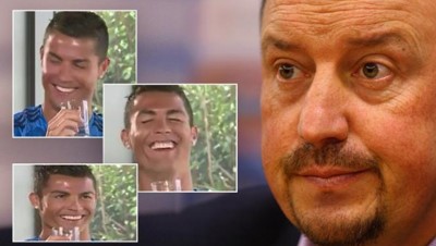 بالفيديو.. ضحكة ساخرة من رونالدو في سؤال عن بينيتيز 