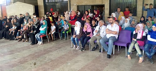 الحضور في الحفل
