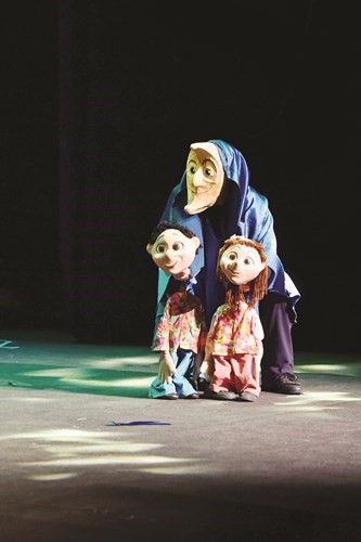 مشهد من مسرحية كراكيب