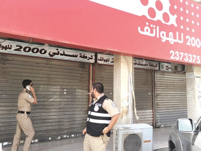 رجال الامن حددوا مكان الاعتداء على الوافد﻿