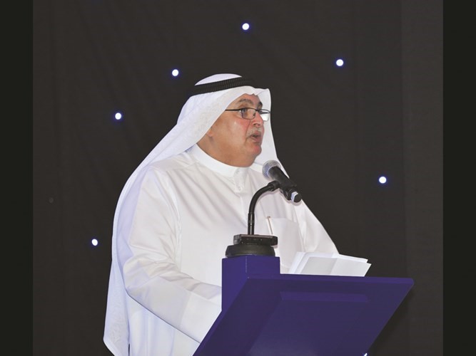 فيصل العيار ملقيا كلمته