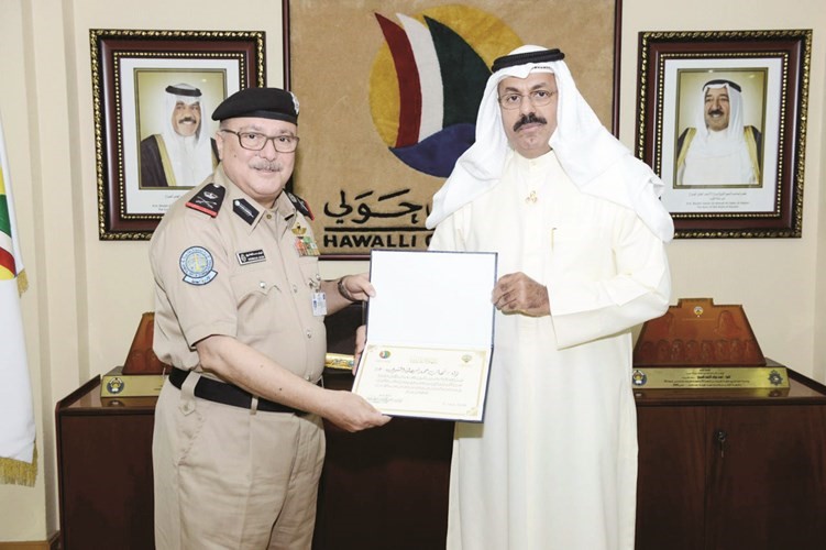 النواف مستقبلا ومكرما الشمري﻿