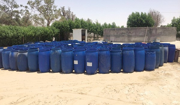 من مصنع خمور الوفرة