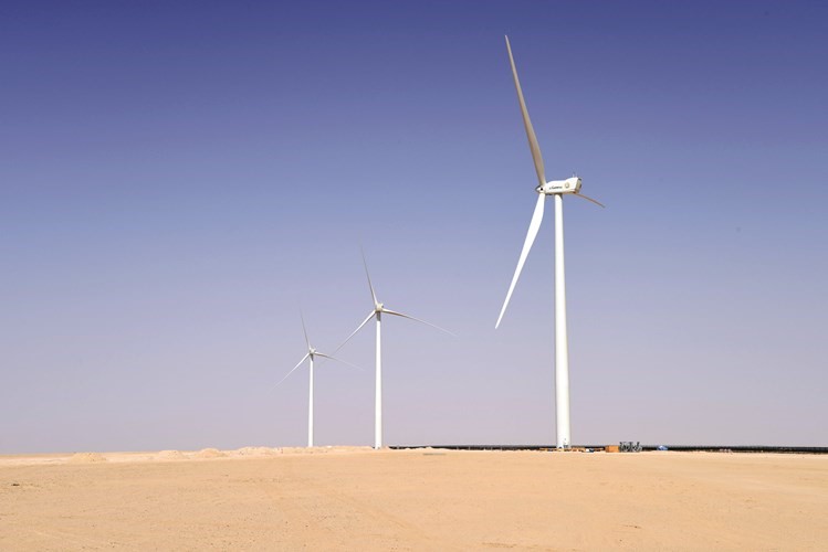 توليد الطاقة عبر الرياح ﻿