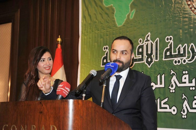 بدر المديرس ملقيا كلمته﻿