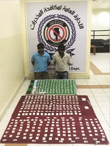 «المكافحة» تحيل تجار كيف بالجملة إلى نيابة المخدرات