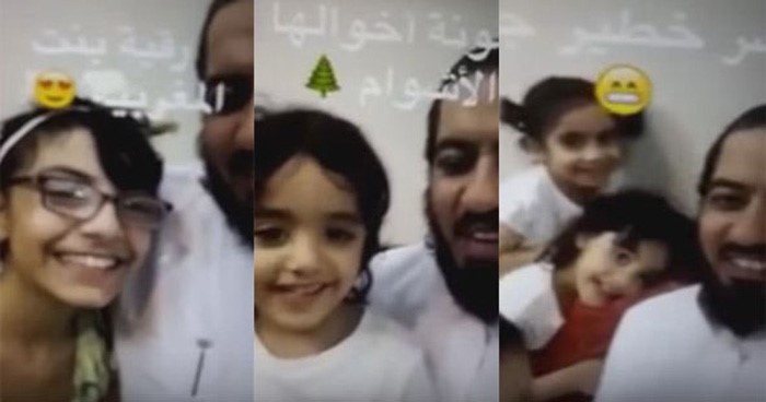 بالفيديو.. سعودي يفاخر بإنجابه 5 بنات من 5 زوجات عربيات مختلفات الجنسية