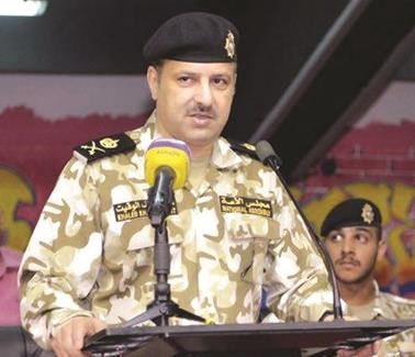 اللواء خالد الوقيت متحدثا