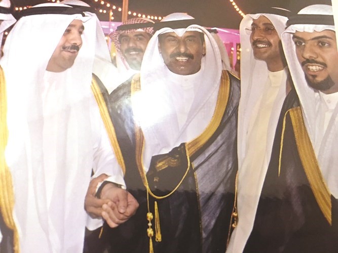 الشيخ صباح ناصر صباح الاحمد مهنئا 
