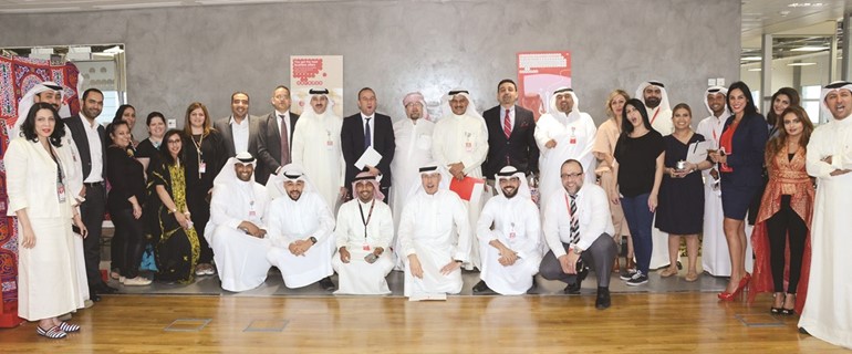لقطة تذكارية في حفل قريش Ooredoo