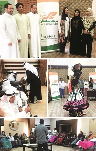مركز سلطان يحتفل بالقريش مع المسنين
