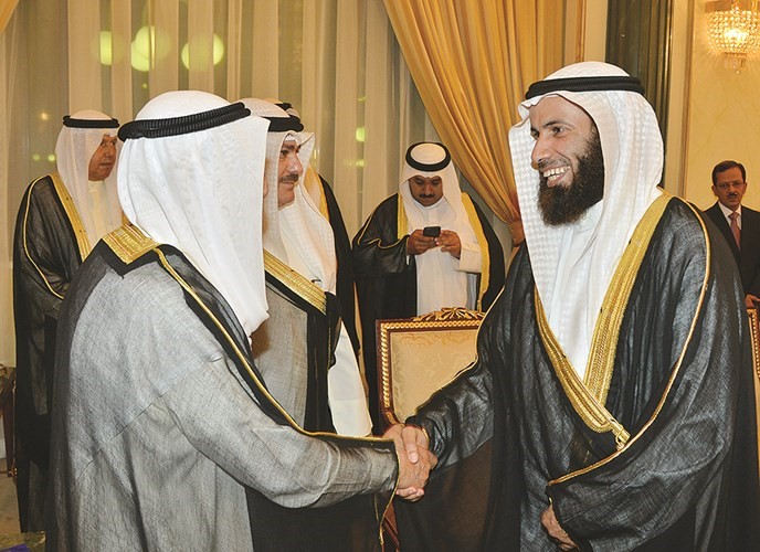 صاحب السمو يتلقى التهاني بالشهر الكريم ﻿