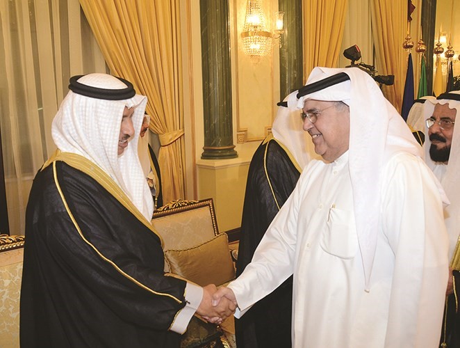 سمو رئيس الوزراء يتلقى التهنئة ﻿
