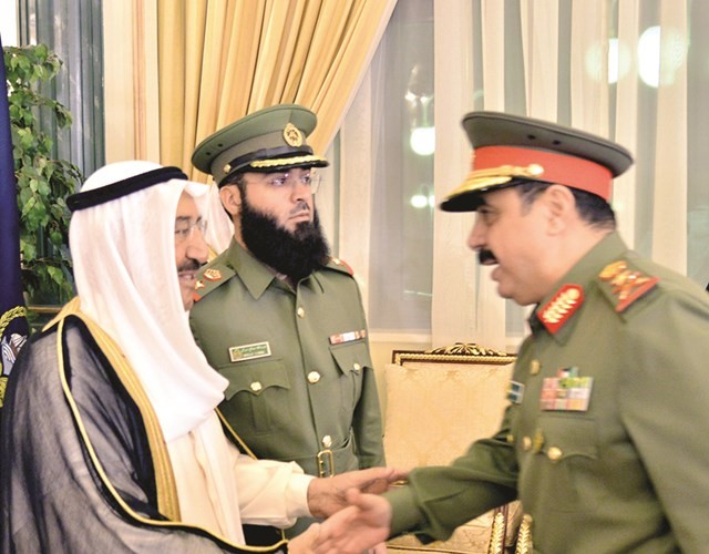الفريق الركن م هاشم الرفاعي مهنئا صاحب السمو