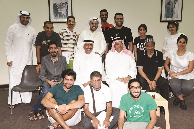 فريق بروفة مسرحية البيدار 	محمد هاشم﻿