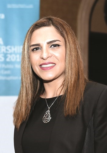 عضو مجلس ادارة الجمعية فرح العلمي