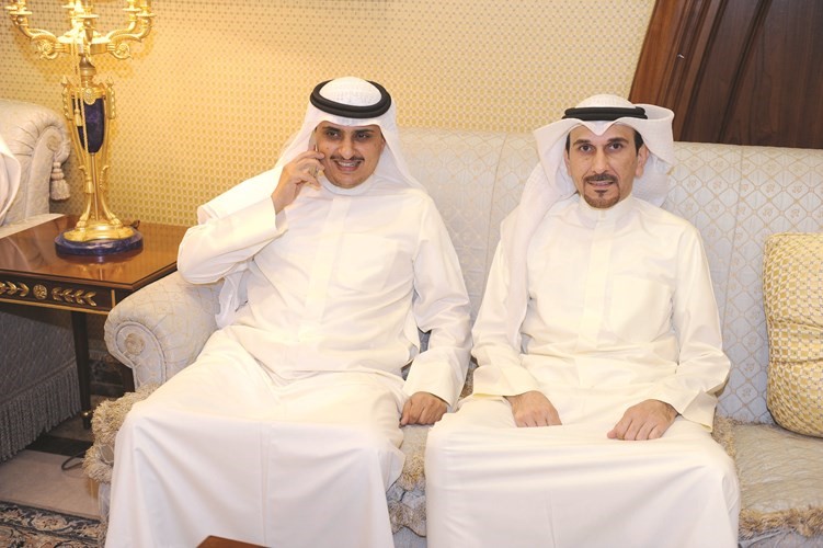 ماحمد المنفوحي ومناف المهنا يقدمان التهاني ﻿