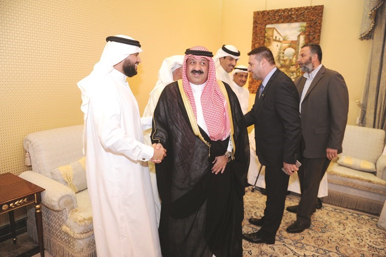 تهنئة من الشيخ احمد اليوسف﻿