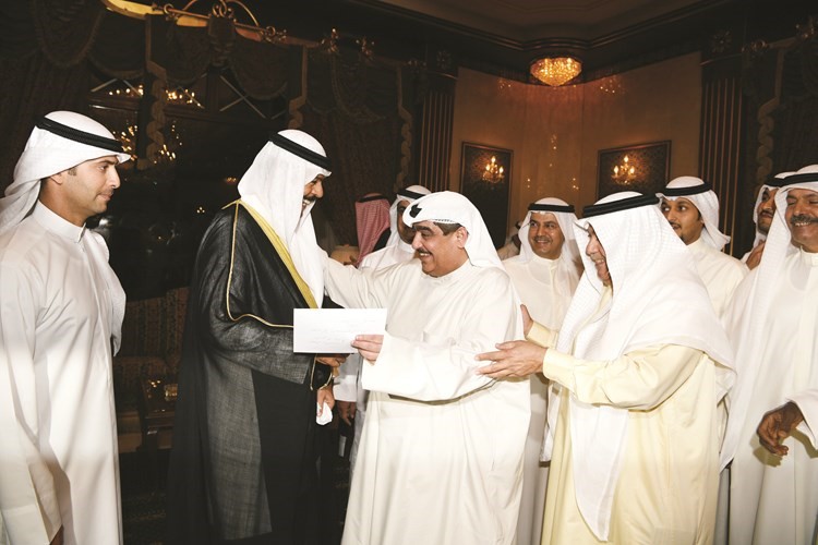 الفريق سليمان الفهد وخالد الجسار
