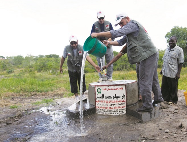 حفر احد الابار