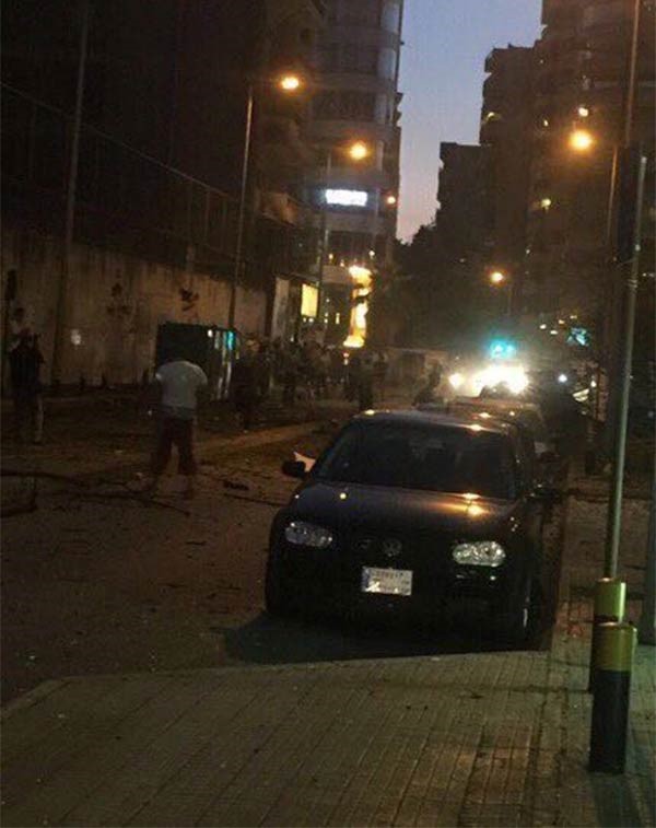 مسؤول لبناني: تفجير بيروت بعبوة ناسفة وزنها 15 كلجم زرعت في حوض زهور