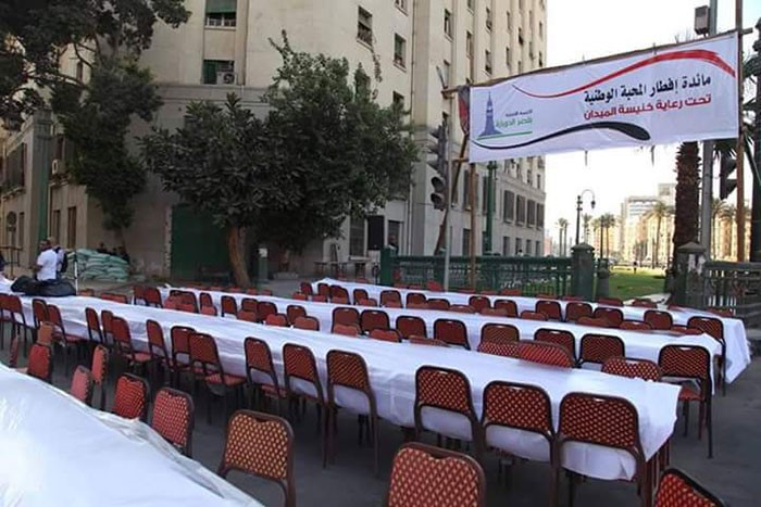 بالصور.. كنيسة مصرية تقيم حفل إفطار للمسلمين