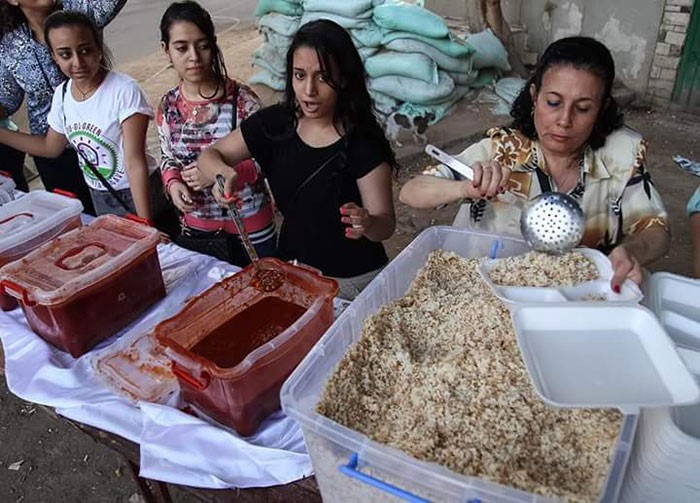بالصور.. كنيسة مصرية تقيم حفل إفطار للمسلمين
