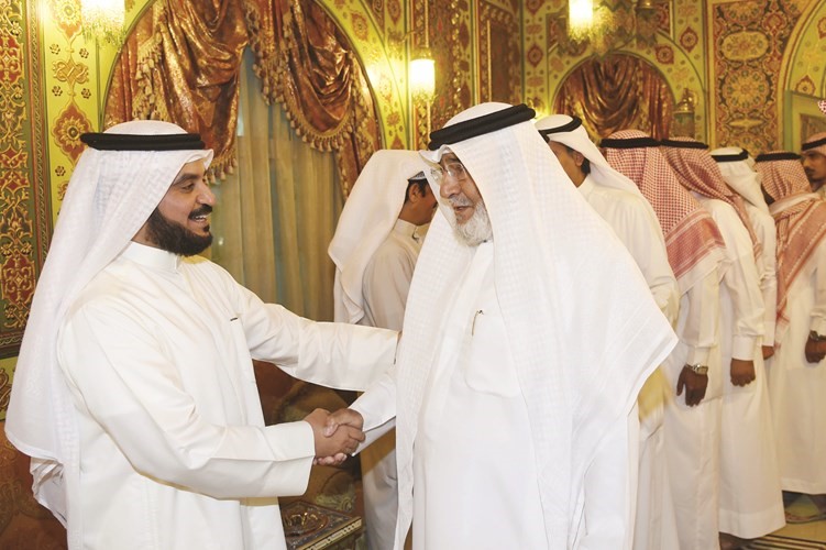الحويلة مع احد المباركين﻿
