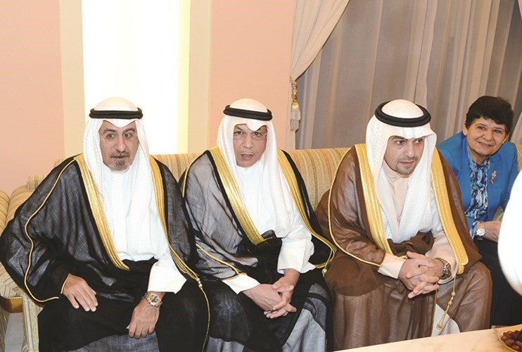 الشيخ خالد الجراح وانس الصالح﻿