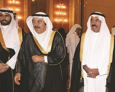 الشيخ د سالم الجابر والشيخ مبارك الجابر