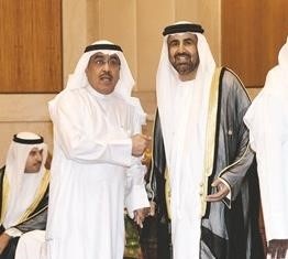 حديث بين نائب رئيس التحرير الزميل عدنان الراشد والسفير الاماراتي رحمة حسين الزعابي﻿