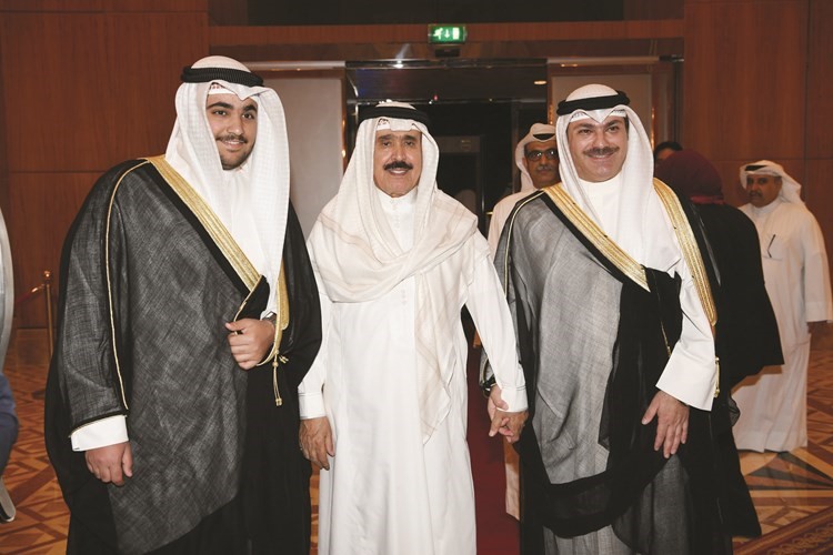 الشيخ خالد العبدالله والزميل احمد الجارالله﻿