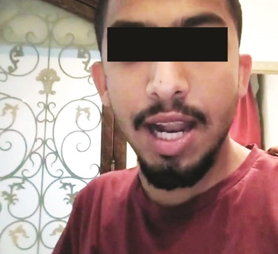 الشاب المضبوط