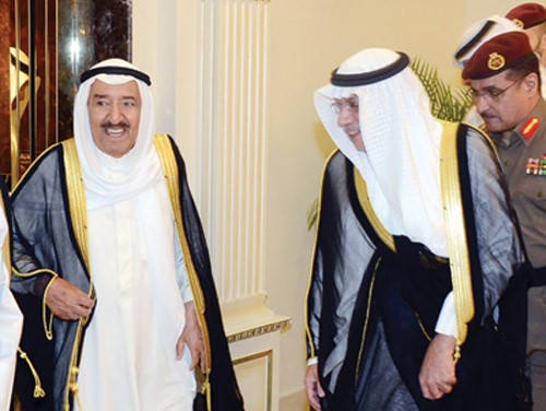 الشيخ خالد الجراح مرحبا بصاحب السمو
