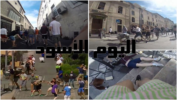 بالفيديو.. مشاهد مرعبة لم تُعرض...من قلب مواجهات جماهير إنجلترا وروسيا!