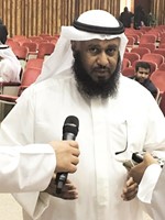 جاسم المسباح متحدثا ﻿