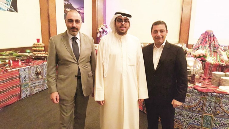 حليم غبار وراكان التويجري وعلي حداد﻿