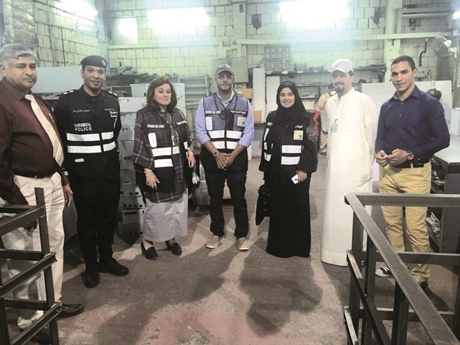 احدى الجولات البيئية التفتيشية ﻿